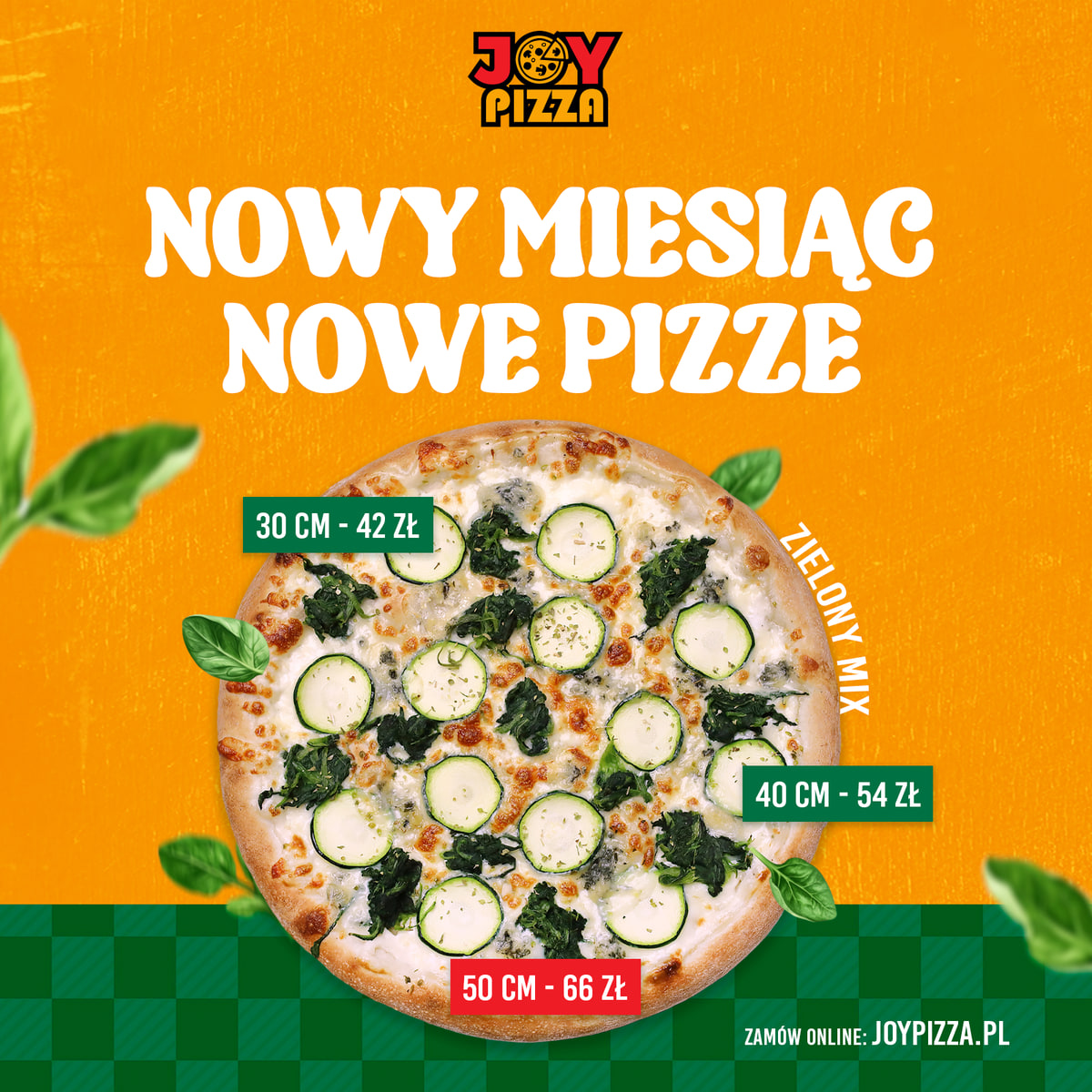 joy pizza, pizzeria, post facebook